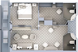 Silver Suite floor plan