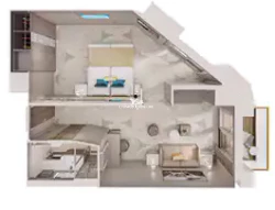 Family Suite with Master diagram