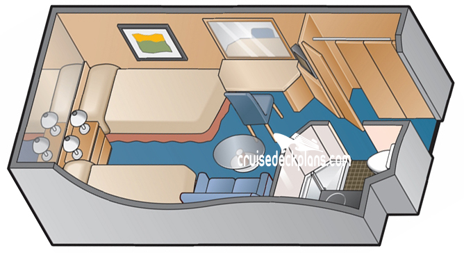 Celebrity Constellation Interior cabin floor plan Celebrity Constellation Interior cabin floor plan