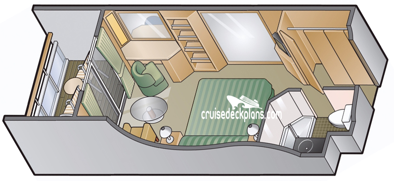 Celebrity Constellation Veranda cabin floor plan Celebrity Constellation Veranda cabin floor plan