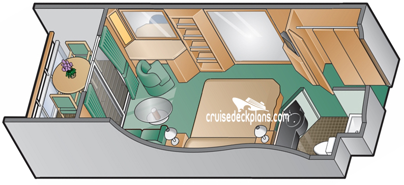 Celebrity Constellation Aqua cabin floor plan Celebrity Constellation Aqua cabin floor plan