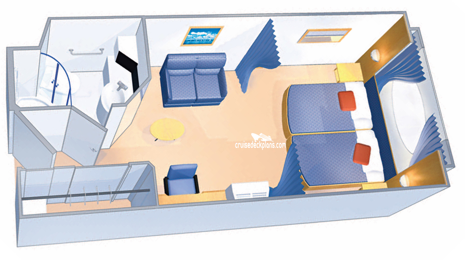 Independence of the Seas Staterooms and Cabins