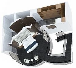 Odyssey of the Seas Royal Loft Suite Layout