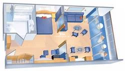 Rhapsody of the Seas Owners Suite Layout