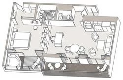 Seven Seas Voyager Grand Suite Layout