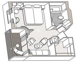 Penthouse Suite diagram