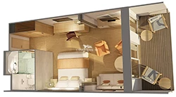 Viking Star Penthouse Suite Layout