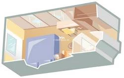 Azamara Pursuit Oceanview Layout