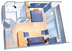 Grand Suite - 1 Bedroom diagram