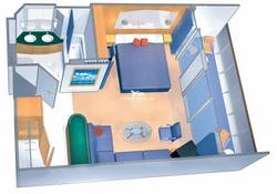 Grand Suite - 1 Bedroom diagram