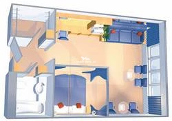 Majesty of the Seas Owners Suite Layout