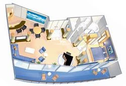 Brilliance of the Seas Royal Suite Layout