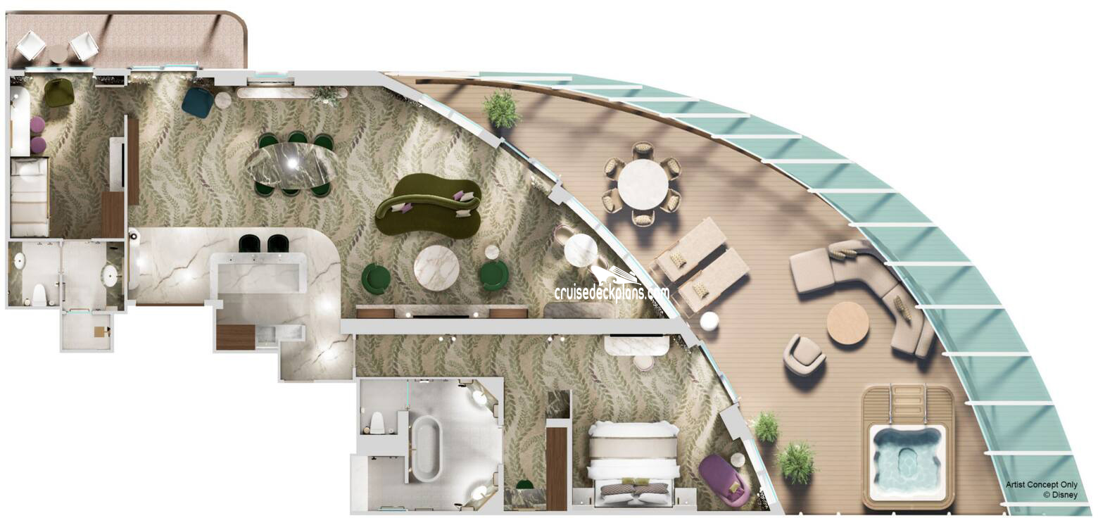 Disney Adventure Royal cabin floor plan Disney Adventure Royal cabin floor plan