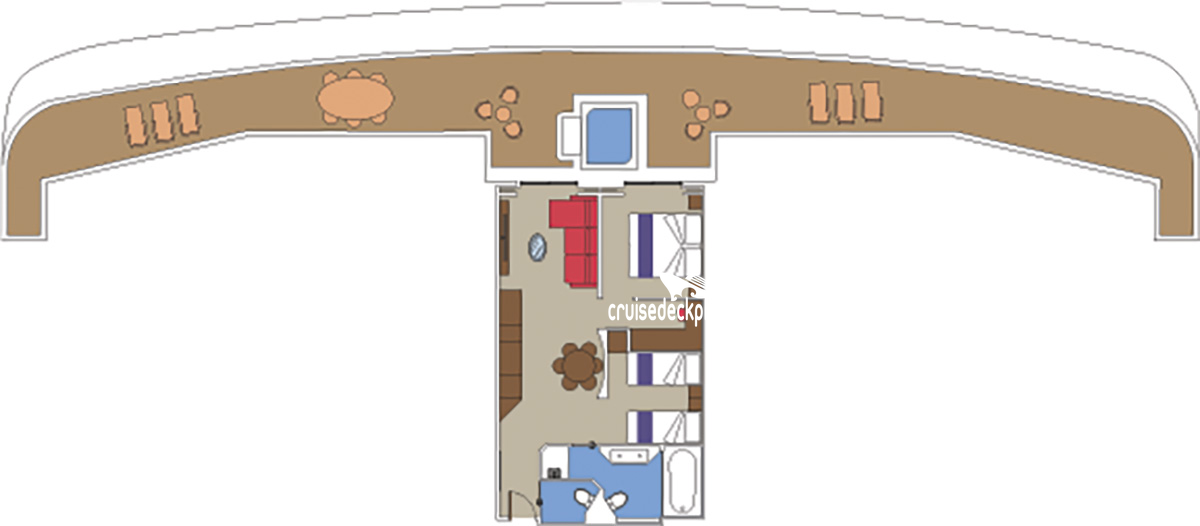 MSC Magnifica Royal cabin floor plan MSC Magnifica Royal cabin floor plan