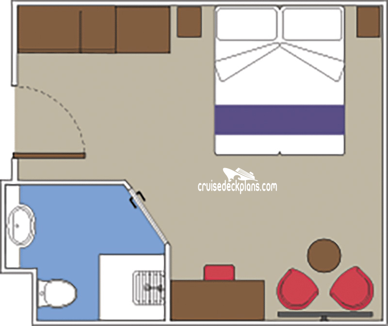 MSC Magnifica YC-Interior cabin floor plan MSC Magnifica YC-Interior cabin floor plan