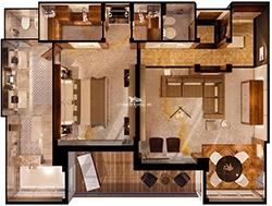 Crystal Penthouse diagram