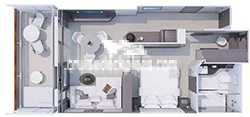 Premier Penthouse Suite diagram