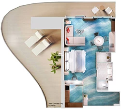 Disney Adventure Family_Verandah Layout