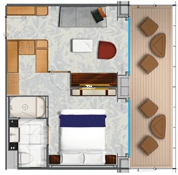 Deluxe Suite diagram