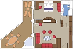 MSC Seascape Yacht-Club-Royal Layout