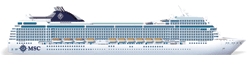 MSC Magnifica deck plan profile