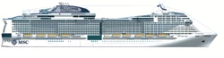 MSC Meraviglia ship profile picture