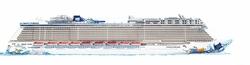 Norwegian Joy deck plan profile