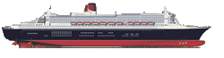 Queen Mary 2 deck plan profile