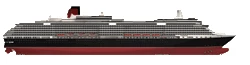 Queen Victoria deck plan profile