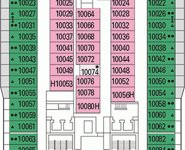 MSC Meraviglia Cabin 10037