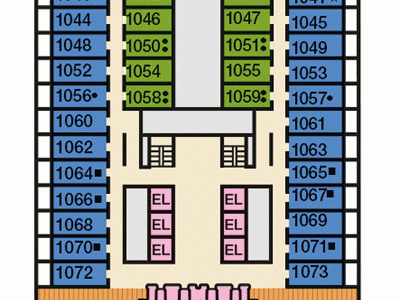 Carnival Radiance Cabin 1055