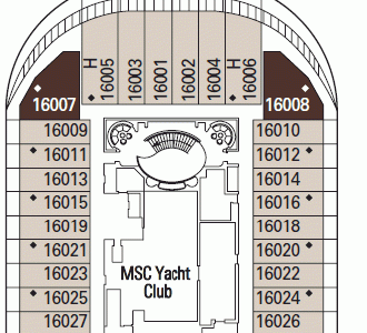 msc divina yacht club deck plan