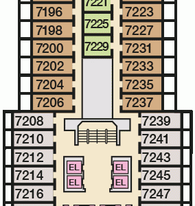 Carnival Spirit Cabin 7200