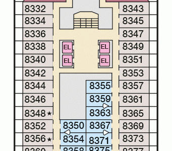 Carnival Luminosa Cabin 8336