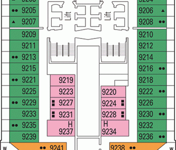 MSC Seashore Cabin 9209