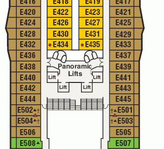 Royal Princess III Cabin E428